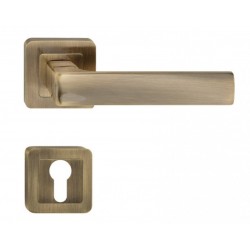 Manere usi OFFICE ( IBIZA ) bronz patinat cu rozeta yala