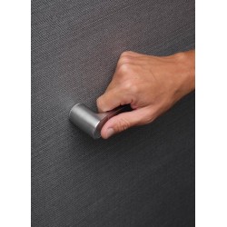Manere usi QUID crom satin pentru usi ascunse ( HIDE , FILOMURO )