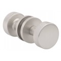 Buton FIX ( 1 buc ) TIME ( TUJA ) slim nichel satin