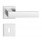 Manere usi CUBE crom satin cu rozeta cheie
