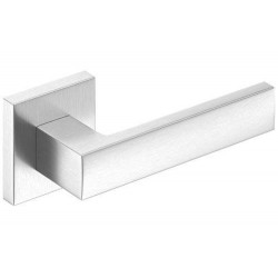 Manere usi CUBE crom satin cu rozeta cheie