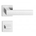 Manere usi CUBE crom satin cu rozeta wc