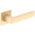 Manere usi CUBE slim auriu satin cu rozeta wc
