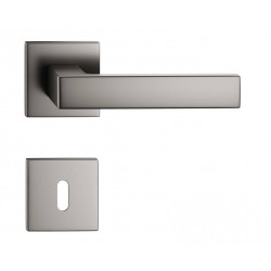 Manere usi CUBE ( FOCUS ) slim titan cu rozeta cheie