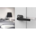 Manere usi Deco grafit decor negru cu rozeta cheie