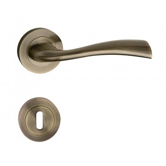 Manere usi FLY ( LIBRA ) bronz cu rozeta cheie