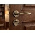 Manere usi FLY ( LIBRA ) bronz cu rozeta yala