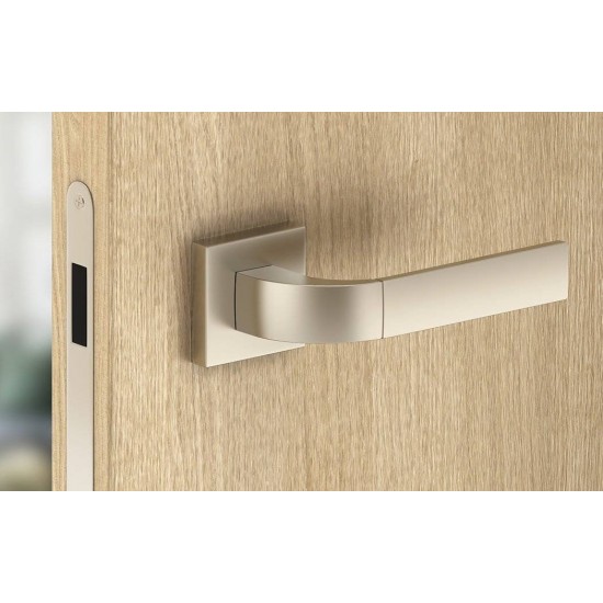 Manere usi FOCUS nichel velvet cu rozeta wc