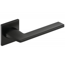 Manere usi HARMONY SLIM negru mat cu rozeta wc