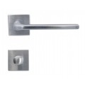 Manere usi Holiday cu rozeta wc crom satin