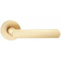Manere usi Luna R slim auriu satin