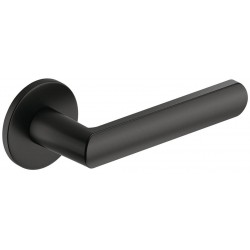 Manere usi LUNA R slim negru mat 