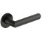 Manere usi LUNA R slim negru mat 