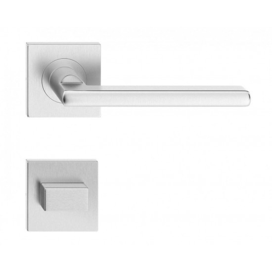 Manere usi METRO Q inox cu rozeta wc
