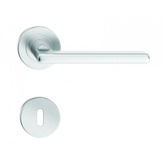 Manere usi METRO R inox cu rozeta cheie