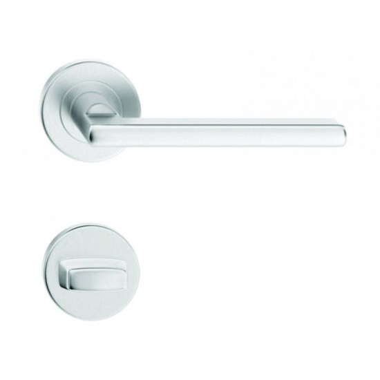 Manere usi METRO R inox cu rozeta wc
