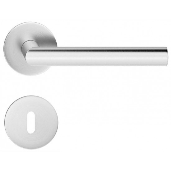 Manere usi NOVA 3S inox cu rozetele cheie