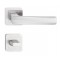 Manere usi OFFICE ( IBIZA ) nichel satin cu rozeta wc