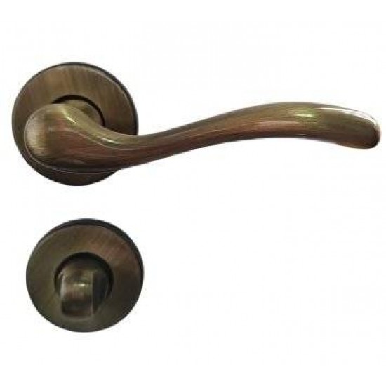 Manere usi Onda bronz grafiat cu rozeta wc