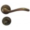 Manere usi Onda bronz grafiat cu rozeta wc