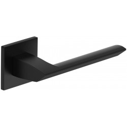Manere usi QUANTA FIT negru cu rozeta cheie